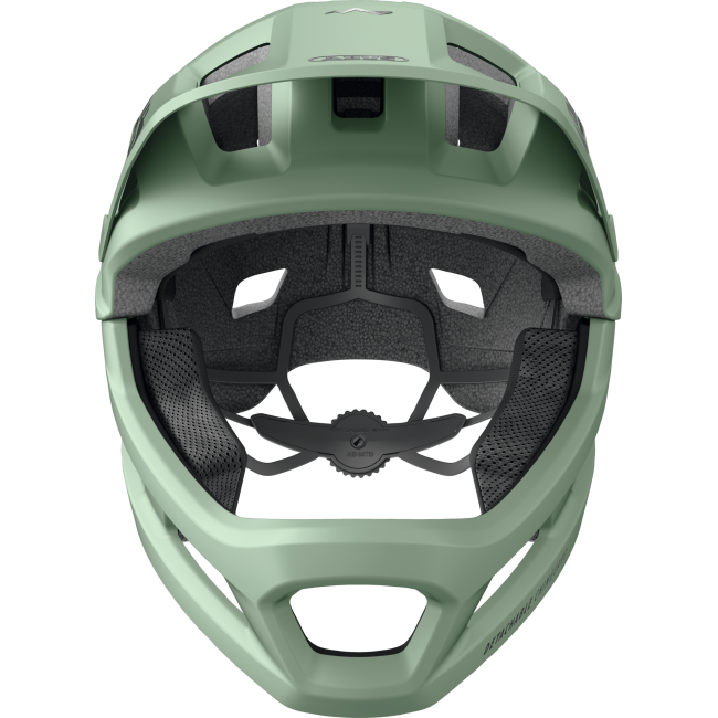 Cască copii MTB full-face Abus YouDrop FF - verde deschis