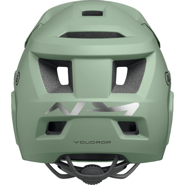 Cască copii MTB full-face Abus YouDrop FF - verde deschis