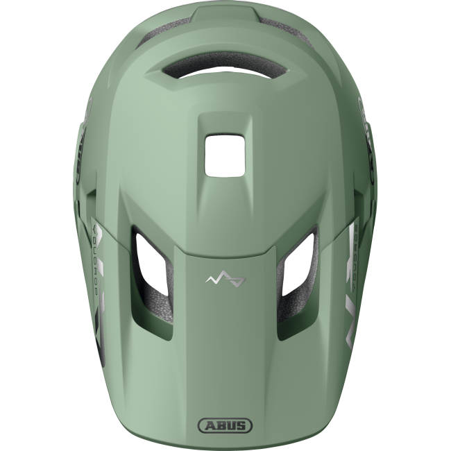 Cască copii MTB full-face Abus YouDrop FF - verde deschis