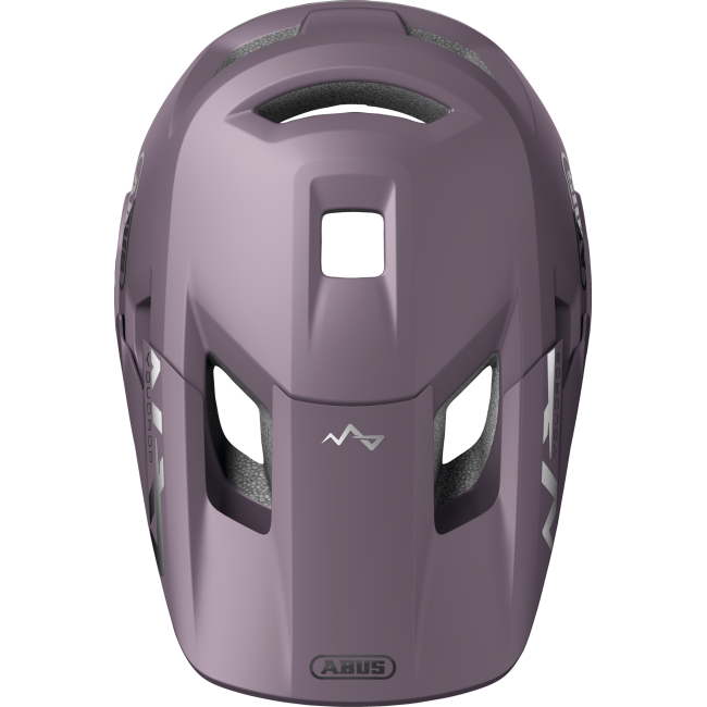 Cască copii MTB full-face Abus YouDrop FF - mov prăfuit