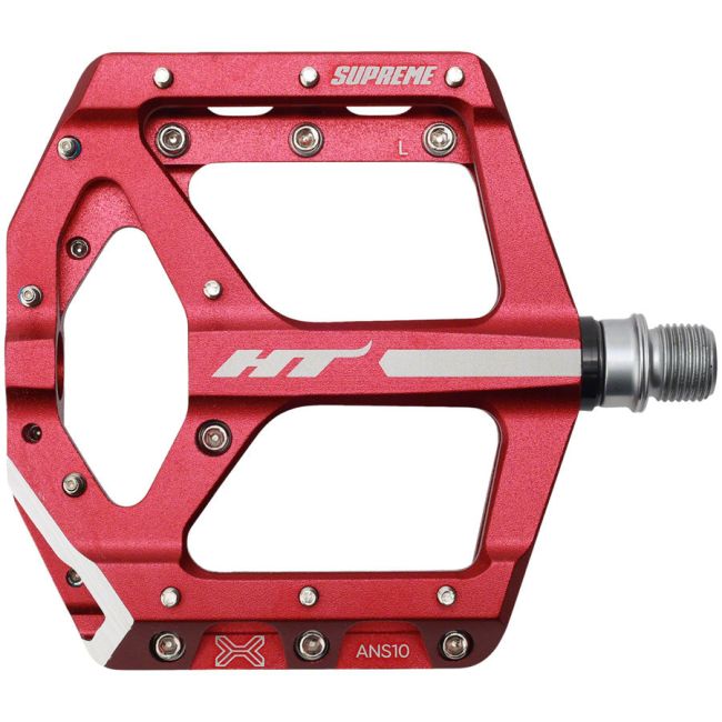 Pedale MTB flat HT-ANS10 Supreme Emil Johansson - rosu