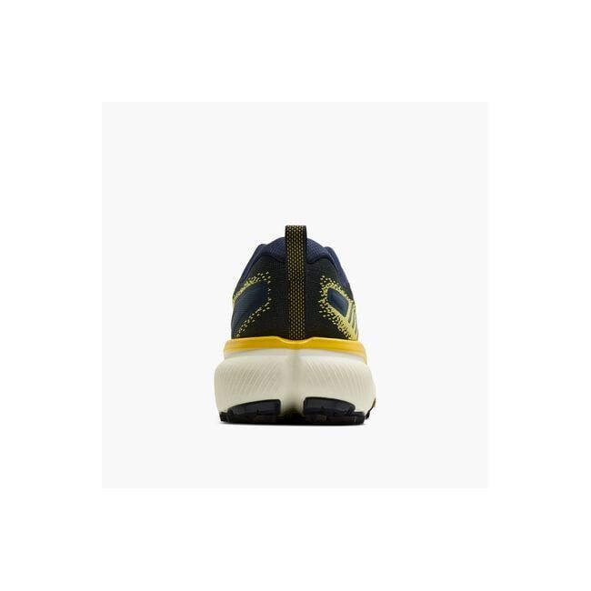 Pantofi alergare trail Brooks Cascadia 20 bărbați - bleumarin cu galben neon și gri