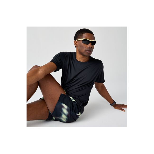 Pantaloni scurți alergare Brooks Dash 6" Short Printed bărbați - mov