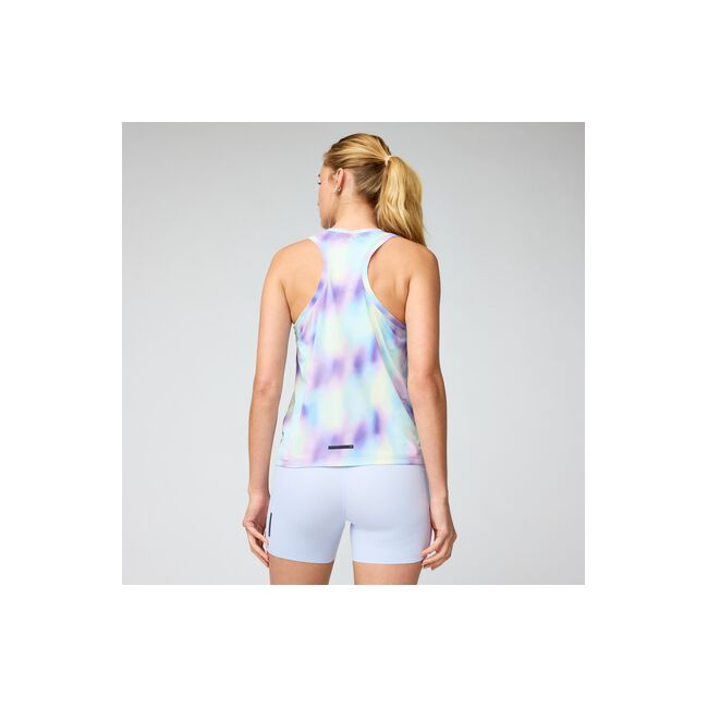 Maiou alergare Brooks Dash Tank Printed damă - mov