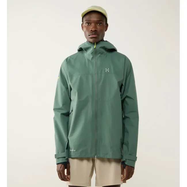 Jachetă impermeabilă Haglöfs L.I.M Airak GTX Jacket bărbați - verde