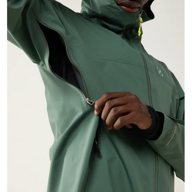 Jachetă impermeabilă Haglöfs L.I.M Airak GTX Jacket bărbați - verde