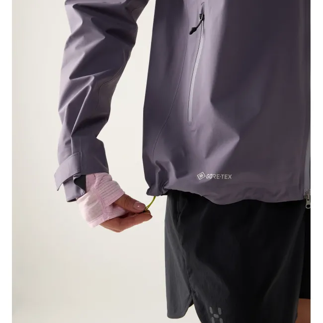 Jachetă impermeabilă Haglöfs L.I.M Airak GTX Jacket damă - mov
