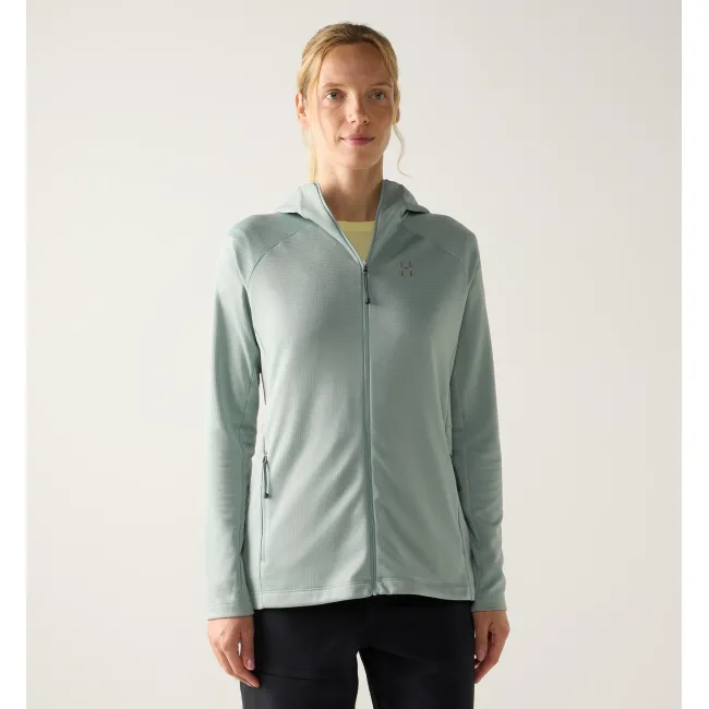 Hanorac Haglöfs Korp Mid Hood damă - verde