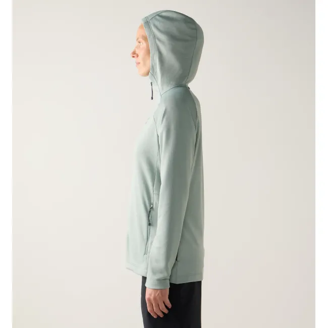 Hanorac Haglöfs Korp Mid Hood damă - verde
