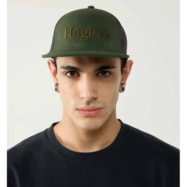 Șapcă trucker Haglöfs Trucker Cap unisex - verde închis