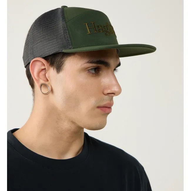Șapcă trucker Haglöfs Trucker Cap unisex - verde închis