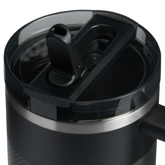 Pahar termoizolant Stanley Quencher ProTour cu pai - negru