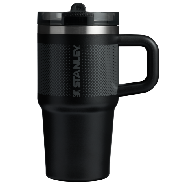 Pahar termoizolant Stanley Quencher ProTour cu pai - negru