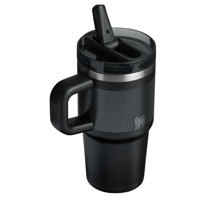 Pahar termoizolant Stanley Quencher ProTour cu pai - negru