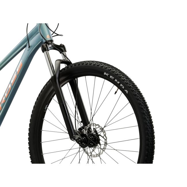 Bicicleta MTB Kross Lea X300 27.5 inch verde-cupru, damă