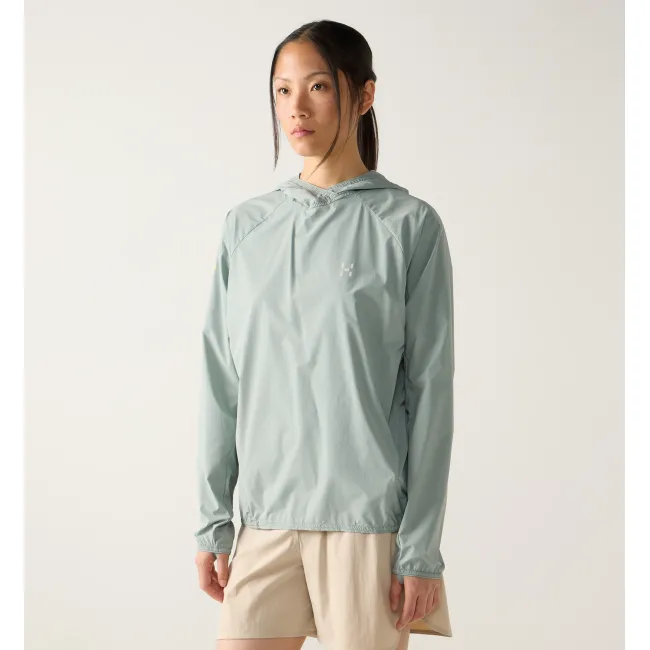 Hanorac Haglöfs L.I.M Sunpack Hoodie damă - verde