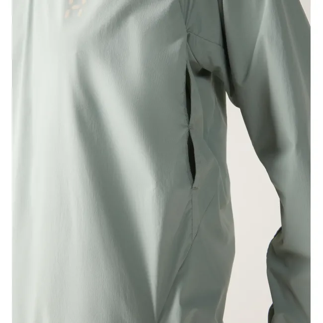 Hanorac Haglöfs L.I.M Sunpack Hoodie damă - verde
