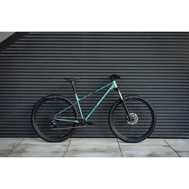 Bicicleta MTB Kross Level X100 29 inch verde-negru, Shimano Essa