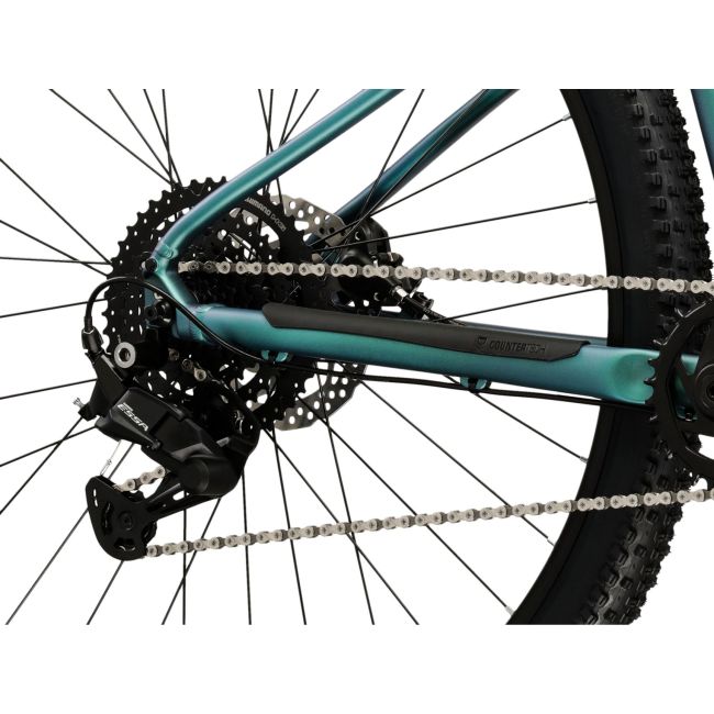 Bicicleta MTB Kross Level X100 29 inch verde-negru, Shimano Essa