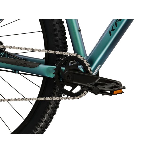 Bicicleta MTB Kross Level X100 29 inch verde-negru, Shimano Essa
