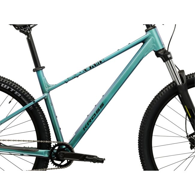 Bicicleta MTB Kross Level X100 29 inch verde-negru, Shimano Essa