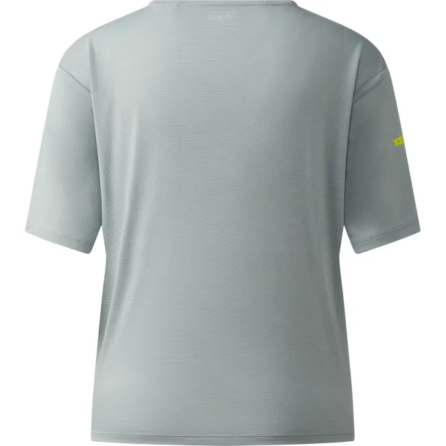 Tricou crop Haglöfs L.I.M Delta Crop Tee damă - verde