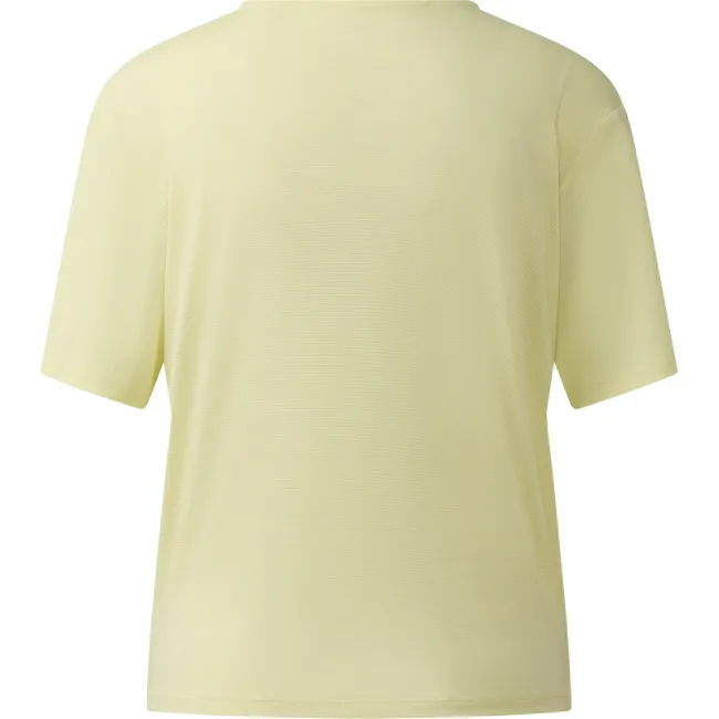Tricou crop Haglöfs L.I.M Delta Crop Tee damă - galben