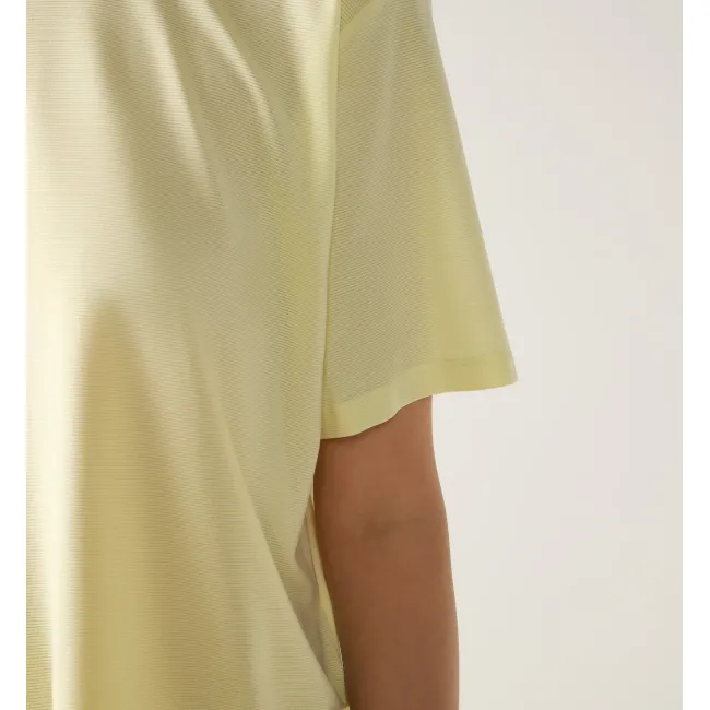 Tricou crop Haglöfs L.I.M Delta Crop Tee damă - galben