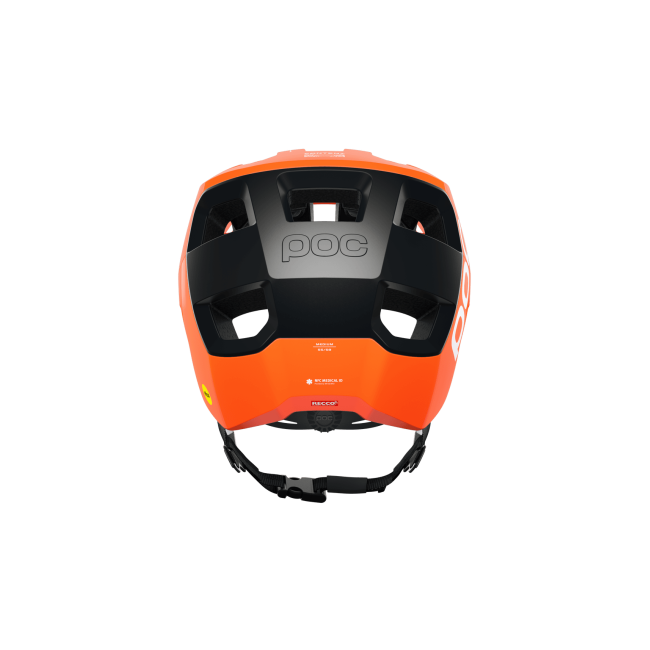 Casca MTB POC Kortal Race Mips - Fluorescent Orange AVIP/Uranium Black Matt