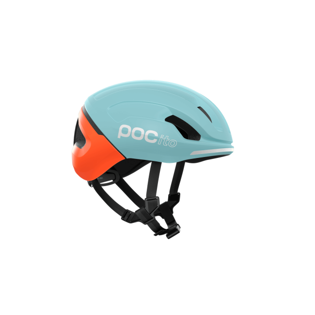 Casca copii POC POCito Omne Mips - Indicolite Blue Matt/Carnelian Orange Matt