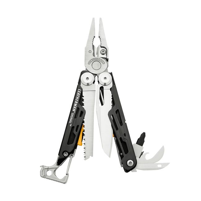 Multi-tool Leatherman Signal 19 funcții - negru cu inox