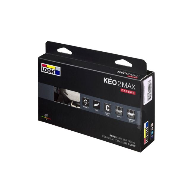 Pedale șosea Look Keo 2 Max Carbon - negru