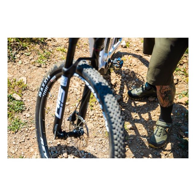 Pantofi ciclism MTB Northwave Spider Plus 3 - verde (forest)