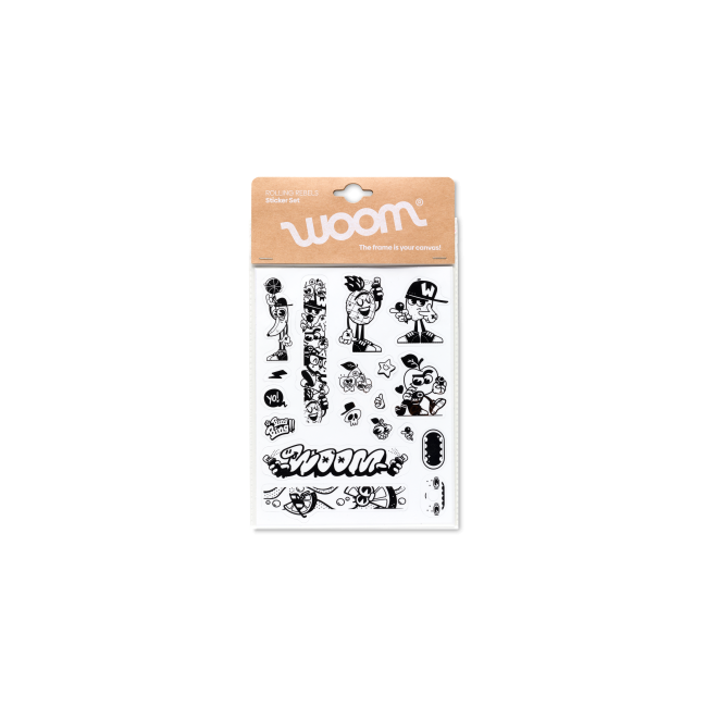 Stickere Woom Explore - Rolling Rebels