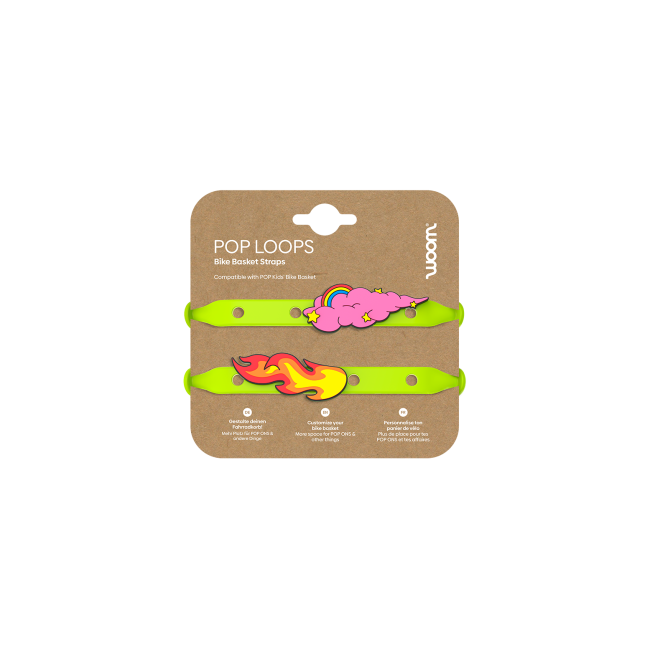 Accesorii cosulet Woom POP LOOPS - green grape
