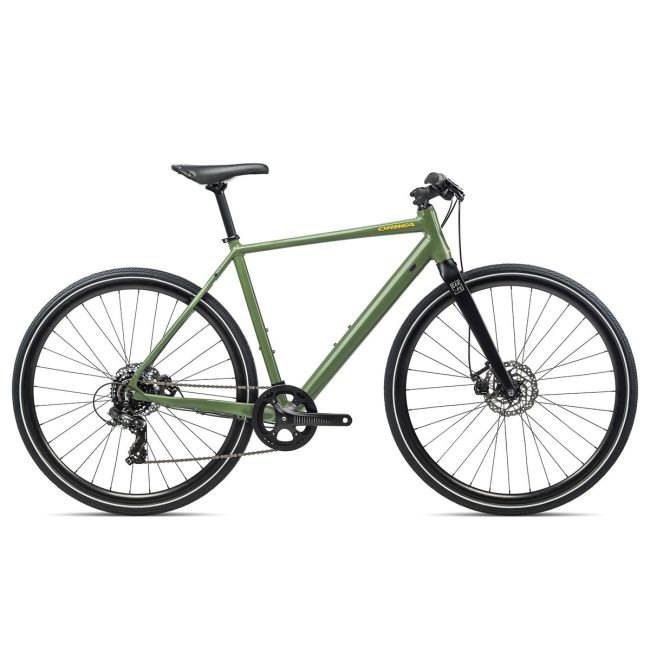 Bicicletă oraș Orbea Carpe 40 - Urban Green (Gloss) - Black (Matte)