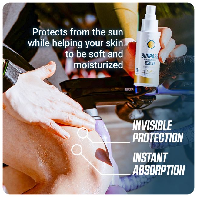 Cremă protecție solară Surpass Sports SPF30 Dry Oil - 100 ml