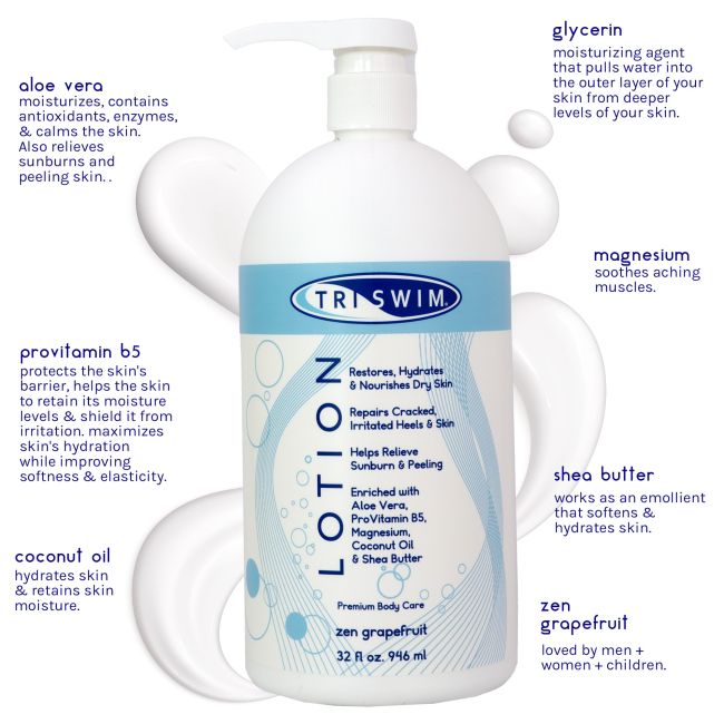 Loțiune de corp Triswim Body Lotion - grepfrut - 946ml