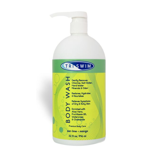 Gel de duș Triswim Body Wash - limete și mango - 946ml
