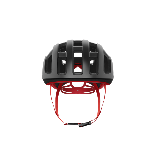 Casca ciclism POC Ventral Lite - Uranium Black/Prismane Red Matt