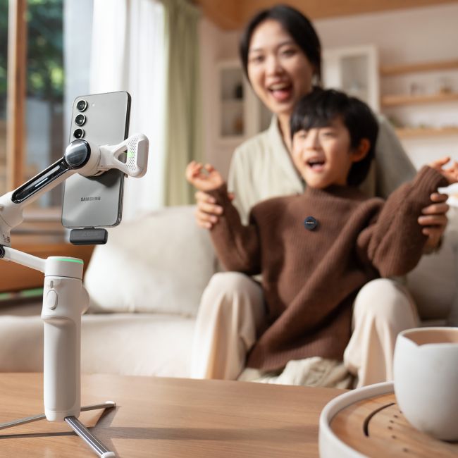 Microfon wireless Insta360 Mic Air - 1 transmițător + 1 receptor