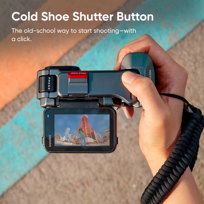 Cameră de acțiune Insta360 Ace Pro 2 Xplorer Bundle, dublă baterie - Slate Gray