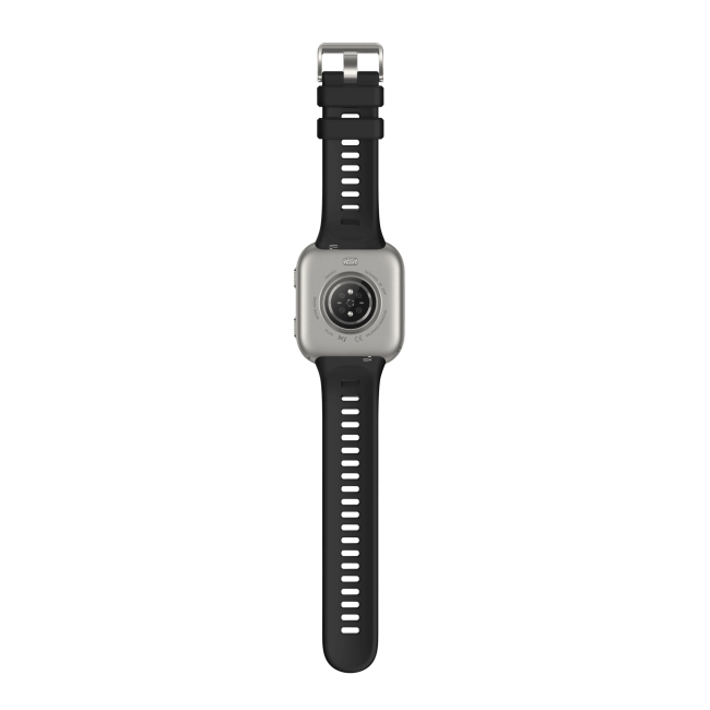 Amazfit Bip Max, ceas smartwatch sport GPS 20 zile autonomie - Silver 50mm