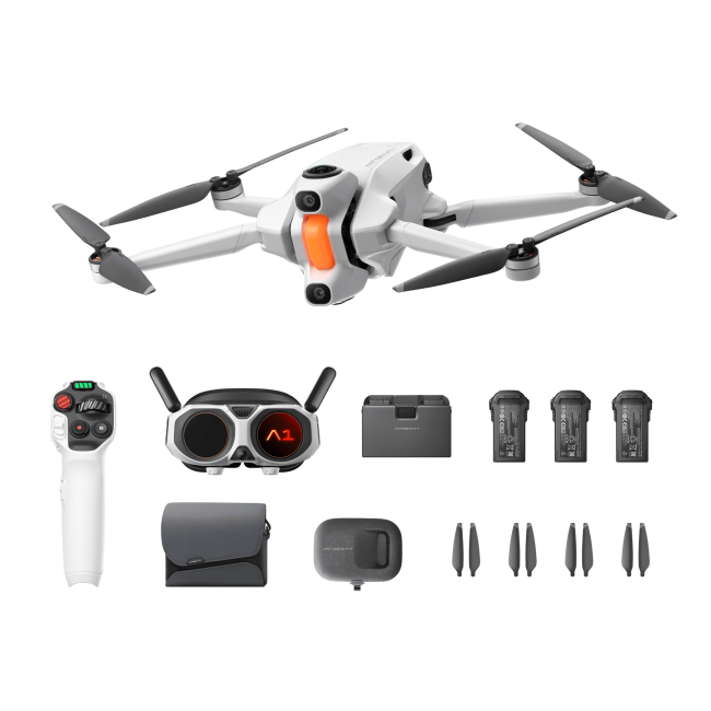 Antigravity A1 – Dronă cameră 360° 8K – Explorer Bundle