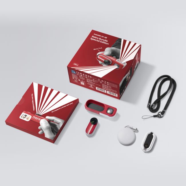 GO 3S Retro Bundle (Special Edition)- Classic Red 128G