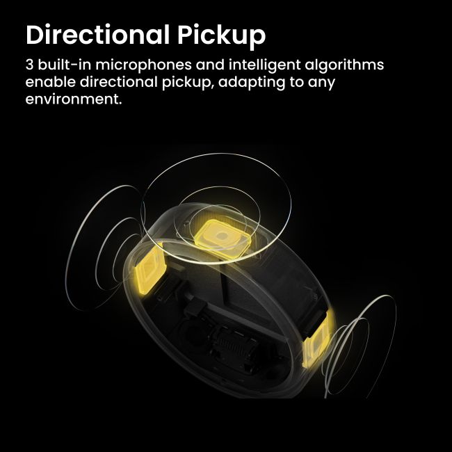 Insta360 Mic Pro Transmitter  (Arctic White)