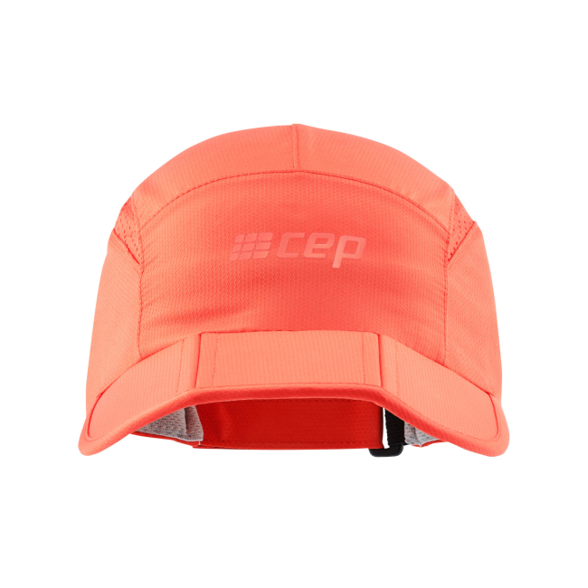 Șapcă alergare CEP Run Cap - coral