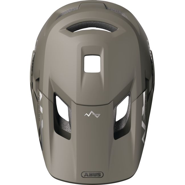 Cască copii MTB full-face Abus YouDrop FF - gri nisipiu