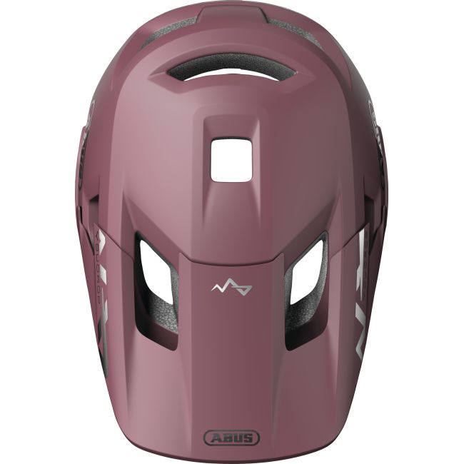 Cască copii MTB full-face Abus YouDrop FF - roșu prăfuit