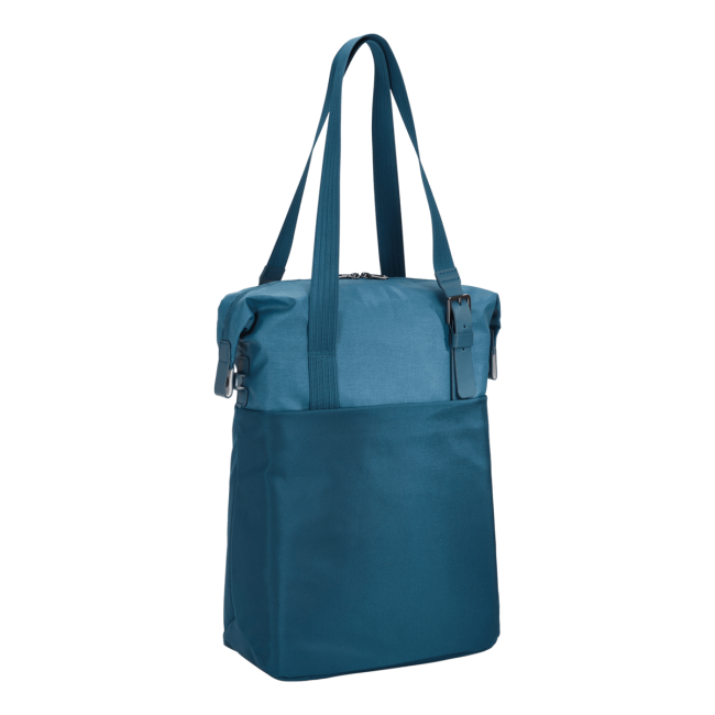Geantă de umăr Thule Spira Vertical Tote 15 L - albastru petrol